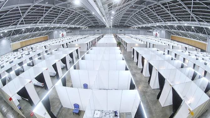 COVID-19: Community isolation facility at Singapore Expo operational