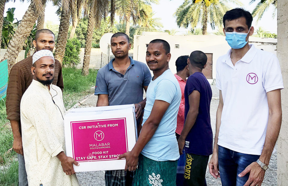 Malabar Gold & Diamonds offers around 15,000 food boxes to underprivileged families and individuals in the Middle East, including Singapore, Malaysia and Dubai.