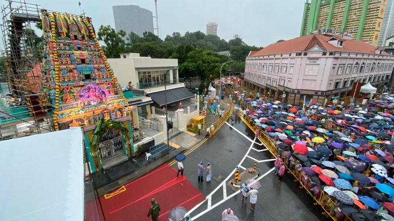 reopening of temple in singapore after circuit breaker