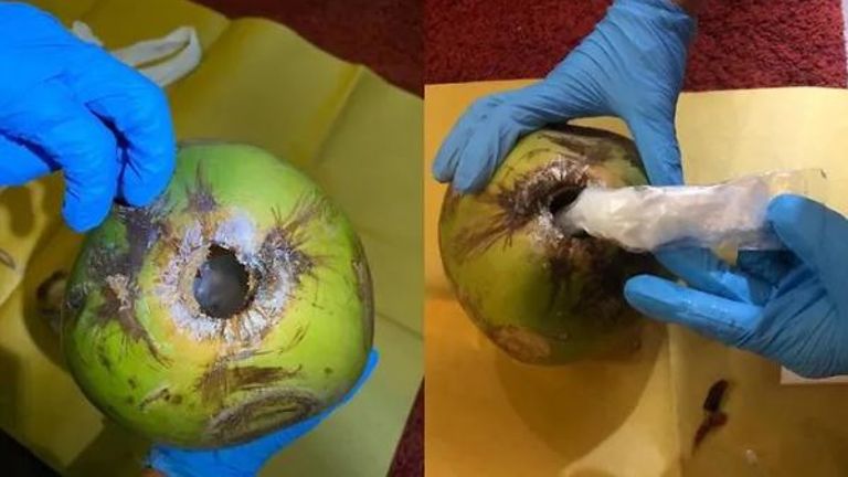 3 arrested, drugs worth more than S$66,000 seized including ketamine hidden in coconut