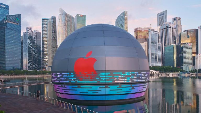 World’s first floating Apple store to open 'soon' at Marina Bay Sands