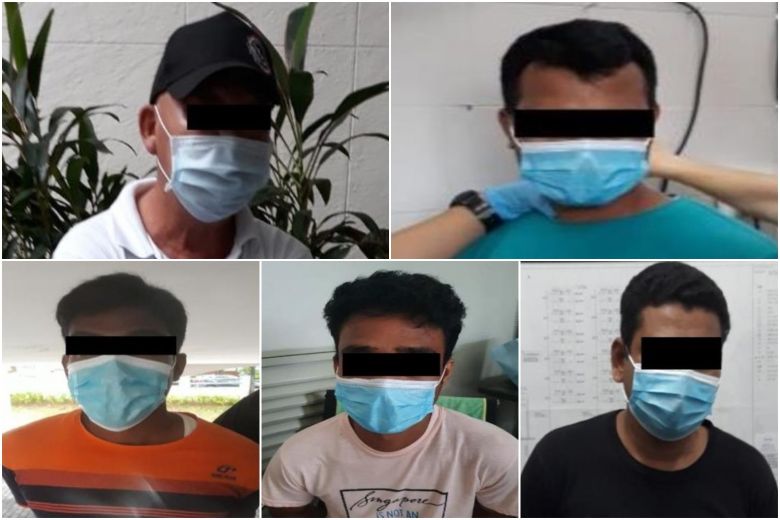 4 Bangladeshis and one Singaporean arrested over immigration-related offences