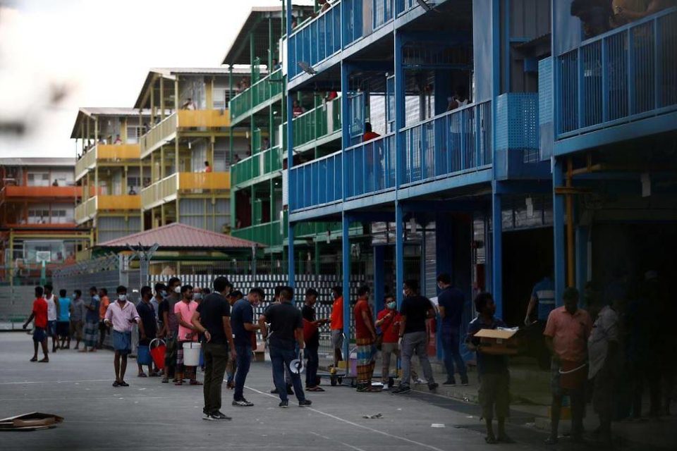 migrant workers dormitory need time check