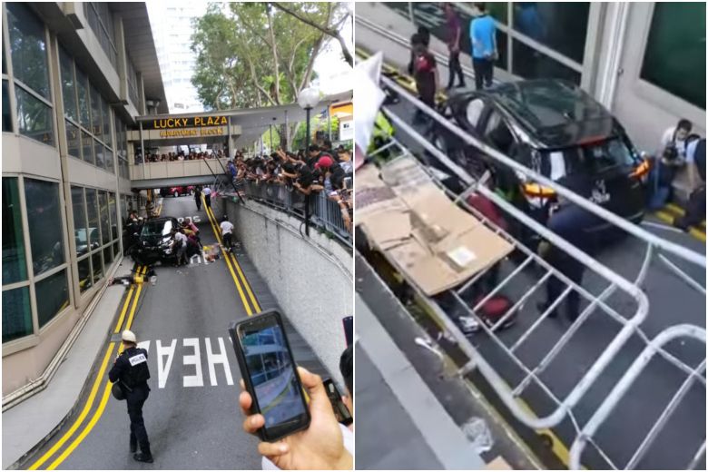 64-year-old driver charged over Lucky Plaza car crash that killed two