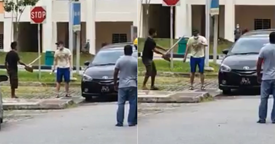 Police arrested after Choa chu kang incident