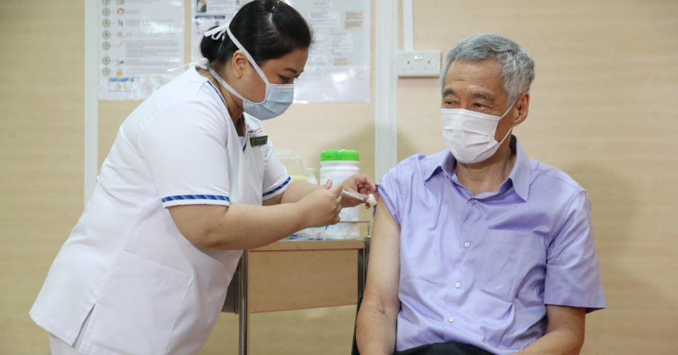 Singapore 70% population vaccinated