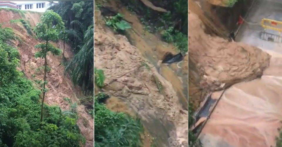 Singapore landslide