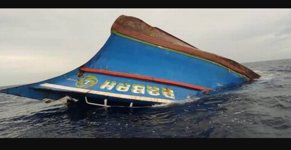 mid-sea collision fishermen death