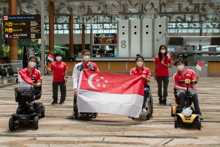 Singapores athletes participate Paralympics