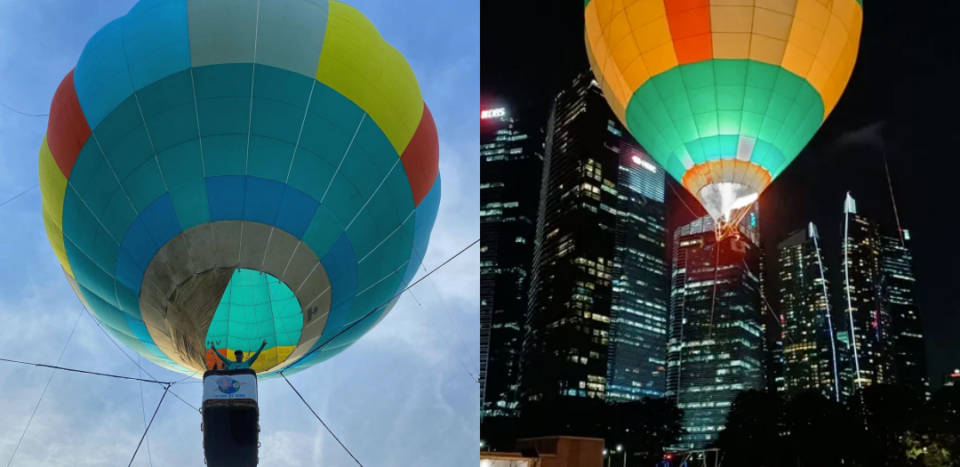 Singapore hot air balloon ride