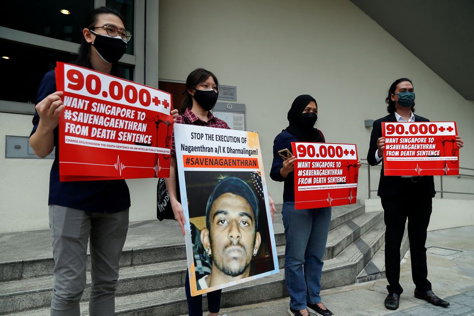 Nagaenthran Dharmalingam drug case singapore