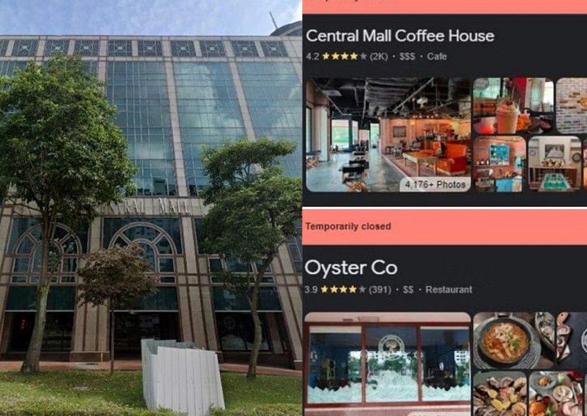 3 eateries in Clarke Quay's Central Mall suspended for 2 weeks