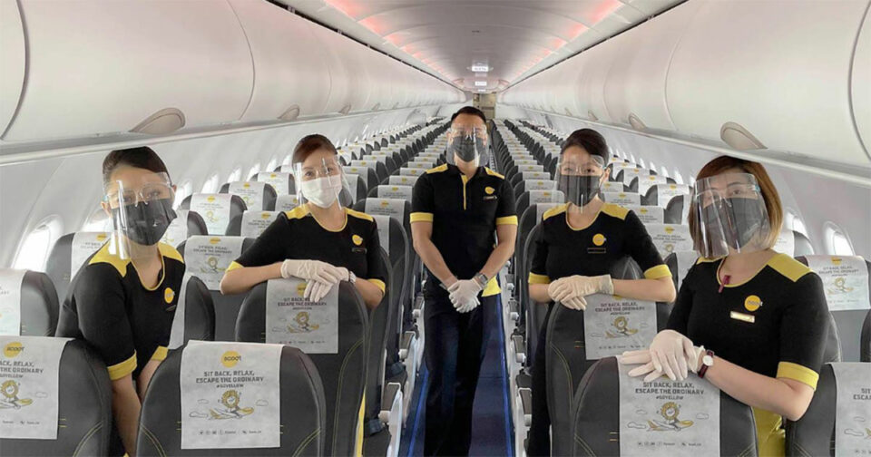 Scoot tells staff not to wear mask